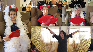 Bringing the fun of the carnival to Swallownest Care Home
